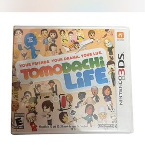 Tomodachi Life 3Ds Game RARE